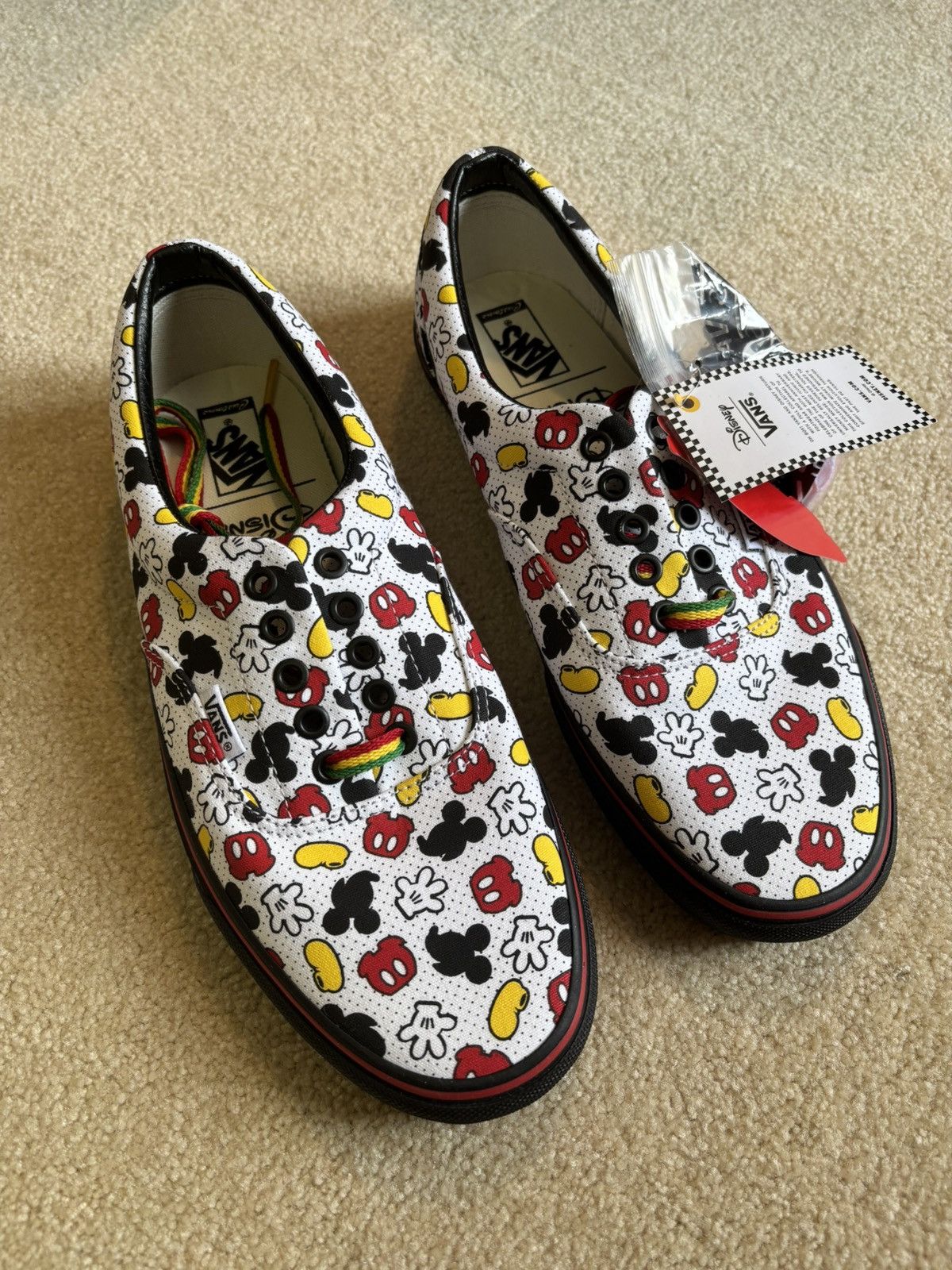 Disney × Vans Disney x Vans Off The Wall Shoes (M9.5) Size US 9.5 / EU 42-43 - 1 Thumbnail