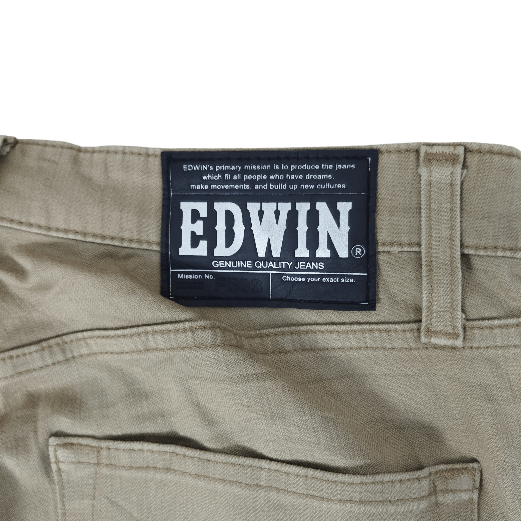 Edwin EDWIN FADED BROWN JEANS PANTS Size US 33 - 10 Thumbnail