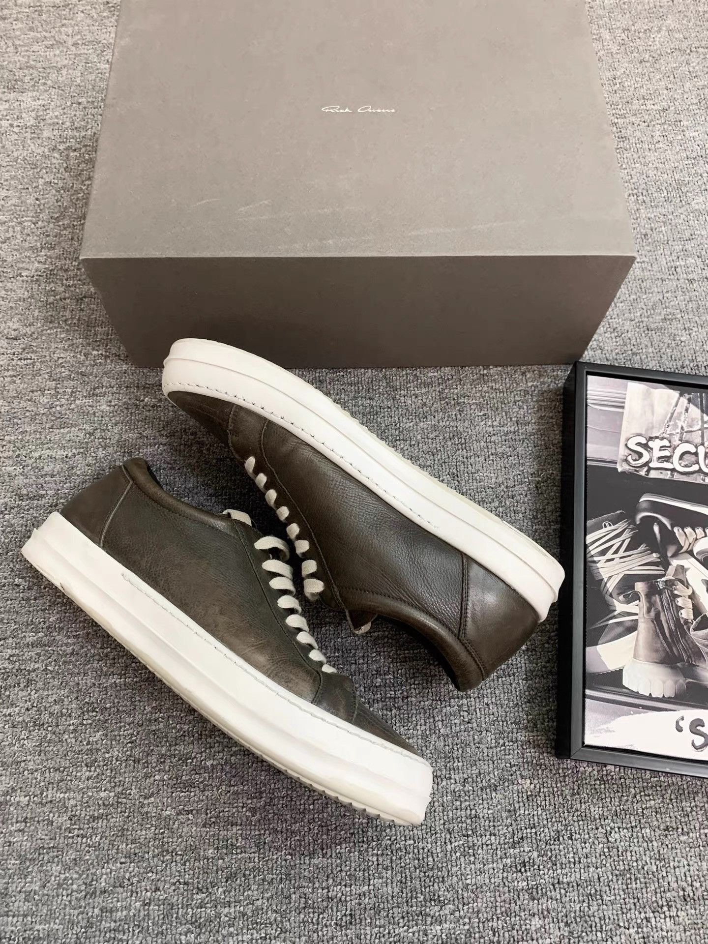Rick Owens Rick Owens 20FW Mainline Vintage Low "Vans" K34 Size US 10 / EU 43 - 5 Thumbnail