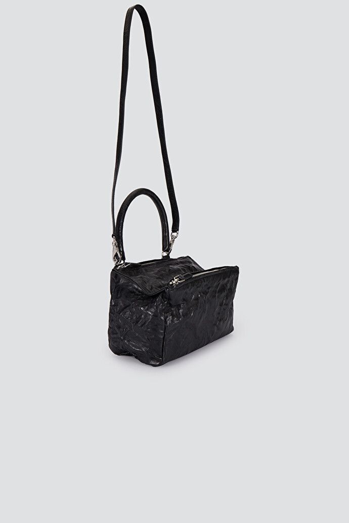 Givenchy o1srvl11e0625 Size:OS/ Pandora Leather Shoulder Bag in Black Size ONE SIZE - 3 Thumbnail