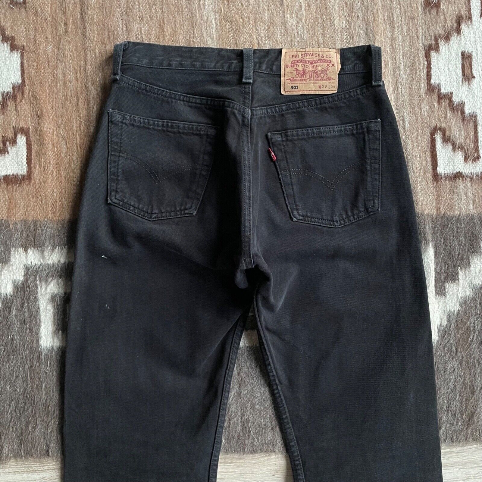 Jean Levi's USA Made Vintage 90s Denim Jeans 8184AC Size US 29 - 1 Thumbnail