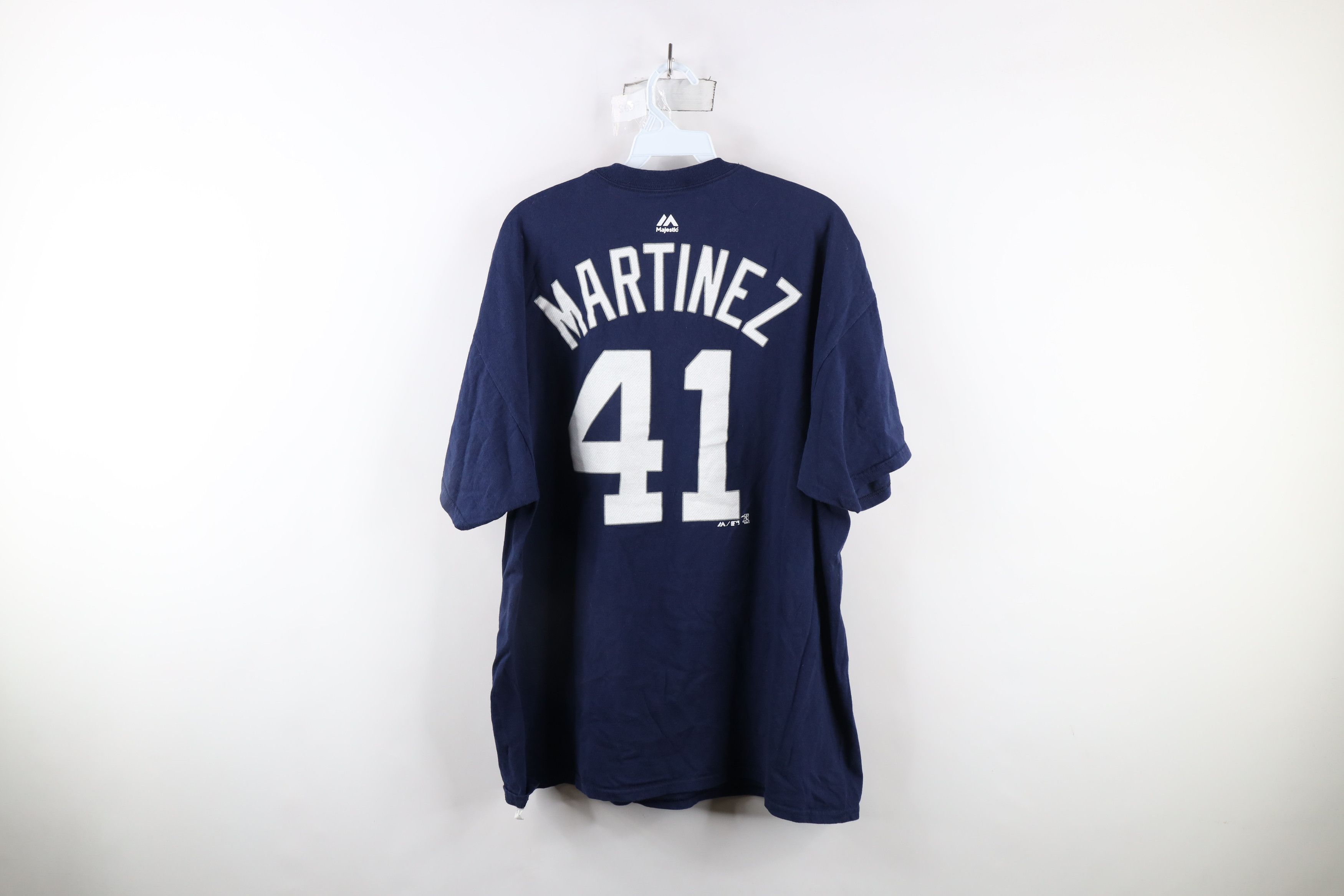 Majestic × Vintage Vintage Majestic Martinez Detroit Tigers Baseball T-Shirt Size US XL / EU 56 / 4 - 12 Thumbnail