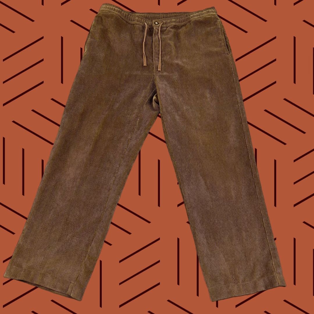 Orvis Orvis Pants Mens 36x30 Straight Leg Corduroy Brown Hiking Trail Drawstring Fish Size US 36 / EU 52 - 1 Thumbnail
