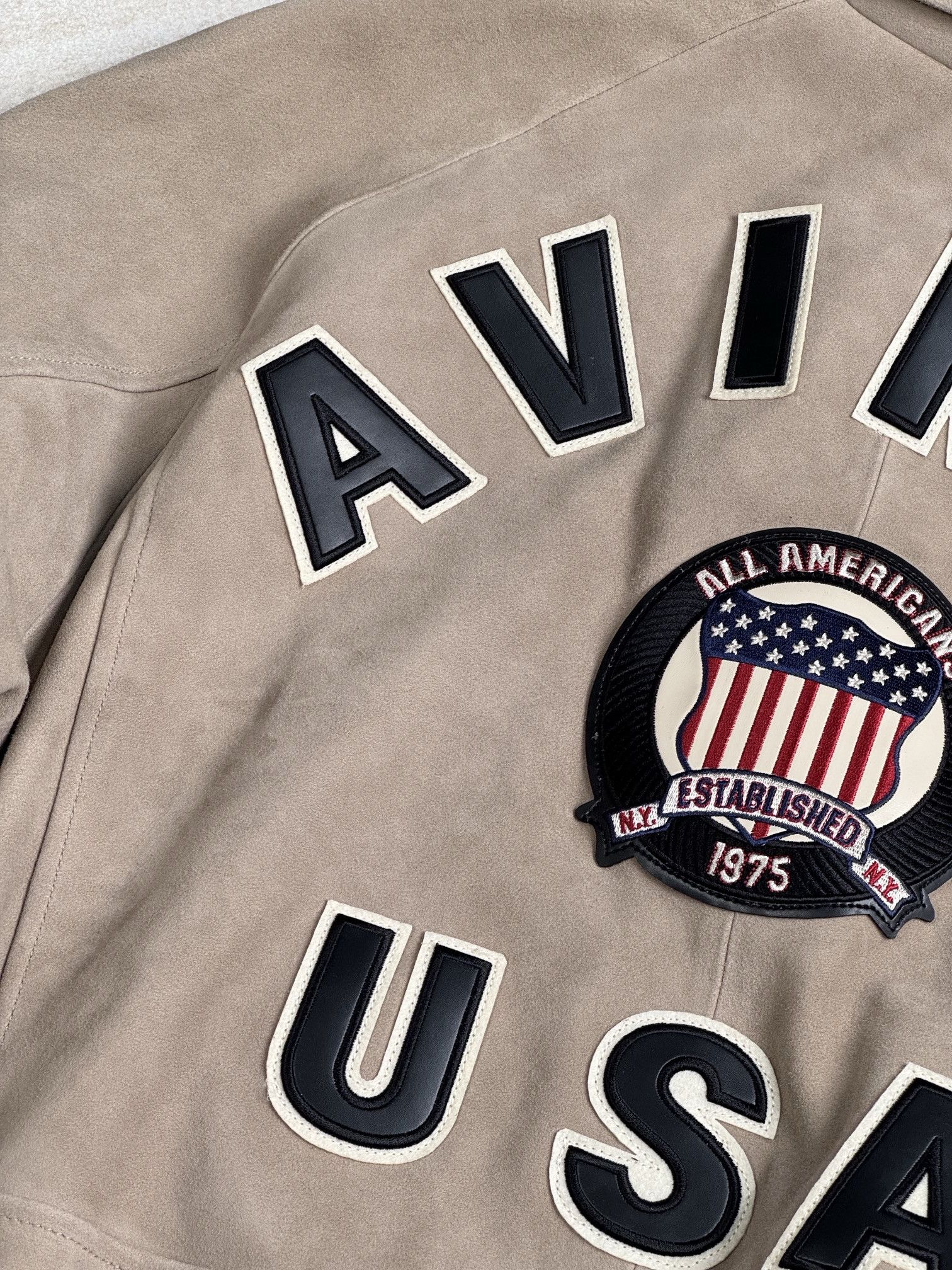 Avirex SUEDE ICON JACKET Size US M / EU 48-50 / 2 - 6 Thumbnail