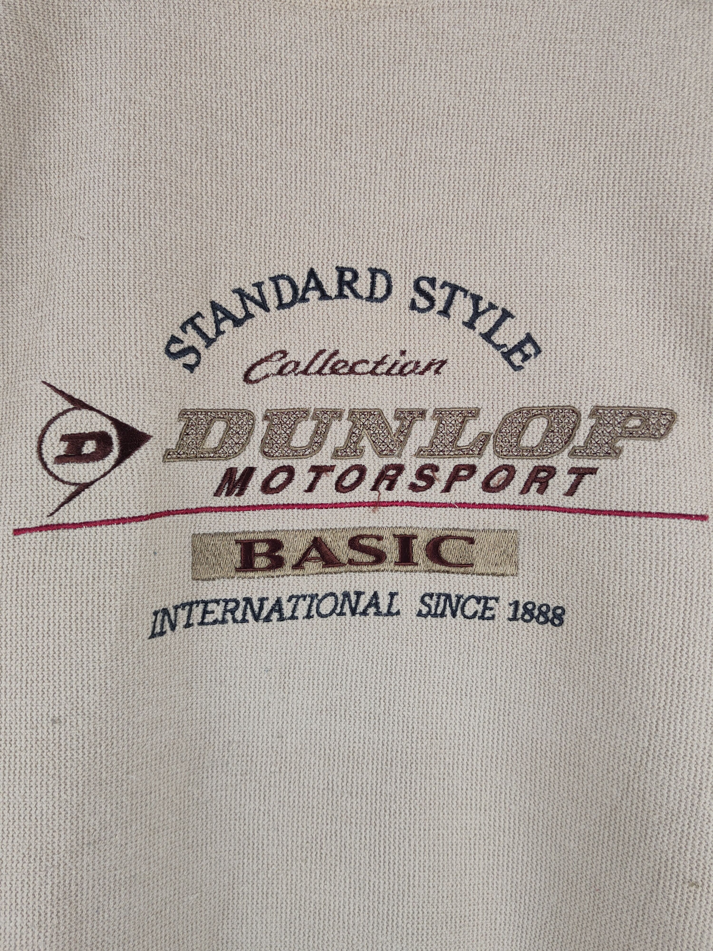 Dunlop Donlup Motorsport Brown Knitwear Sweatshirts #W2160 Size US M / EU 48-50 / 2 - 3 Thumbnail