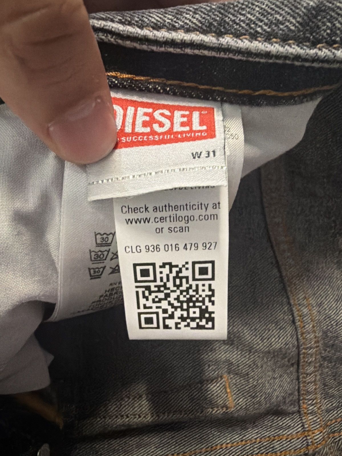 Diesel D-Rise Diesel jeans Size US 31 - 2 Thumbnail