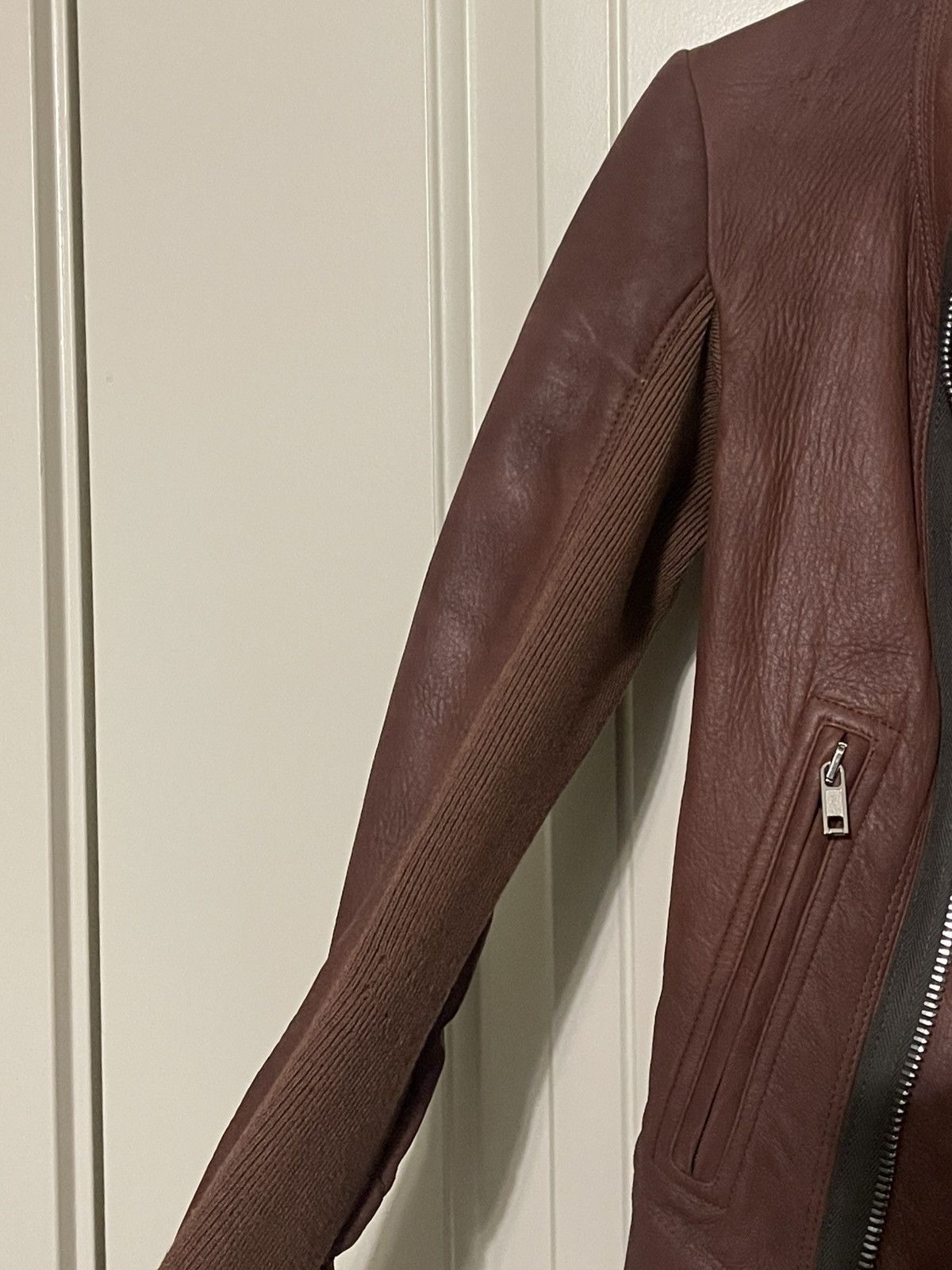 Rick Owens Women’s Rick Owens Leather Jacket Size XS / US 0-2 / IT 36-38 - 8 Thumbnail