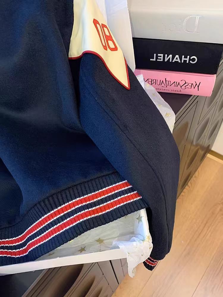 Japanese Brand Hip Hop Retro Street Patchwork Casual Baseball Jacket Size US M / EU 48-50 / 2 - 5 Thumbnail