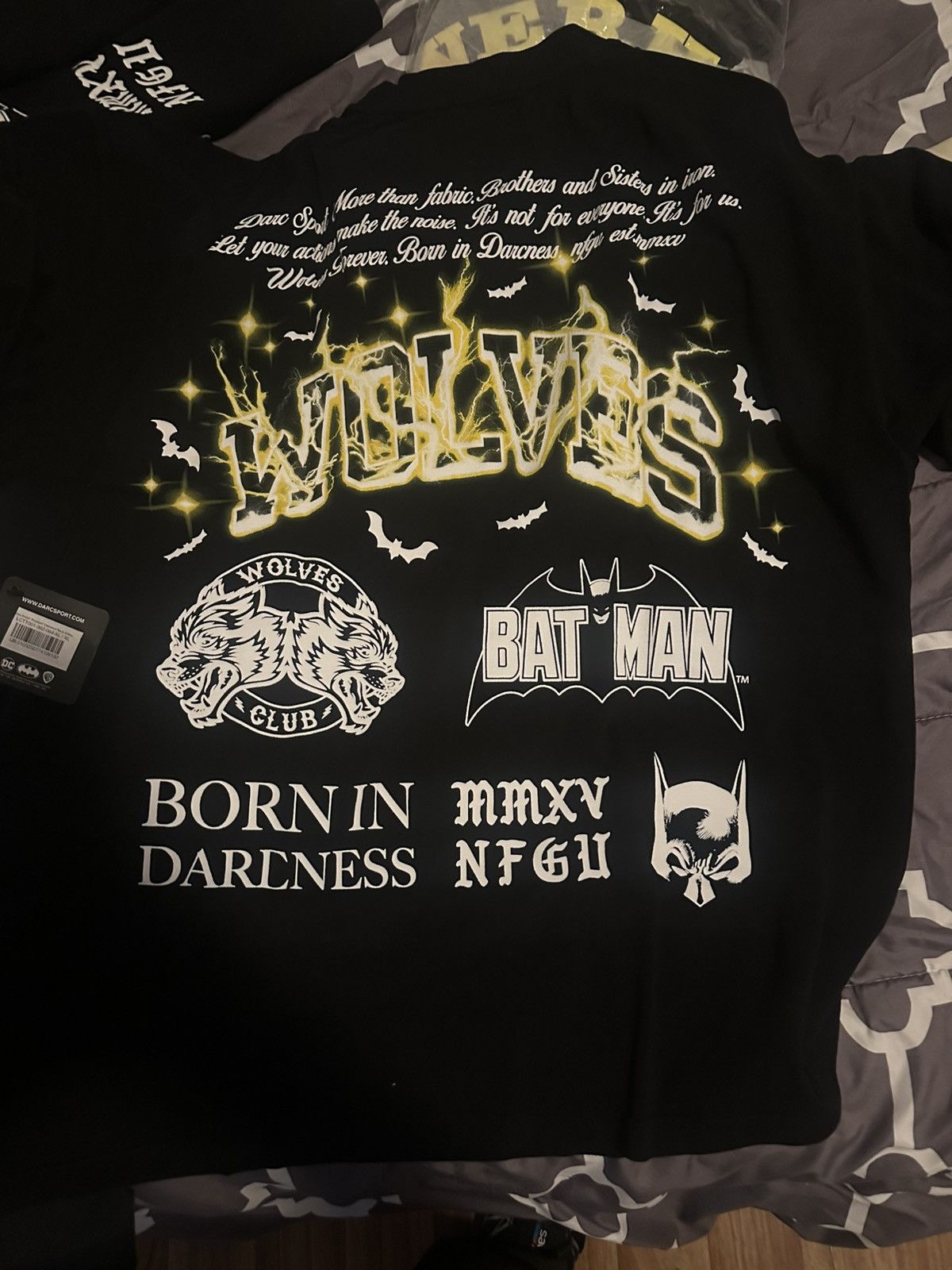 Darc Sport Darc sport Oversized Batman shirt Size US XL / EU 56 / 4 - 1 Thumbnail