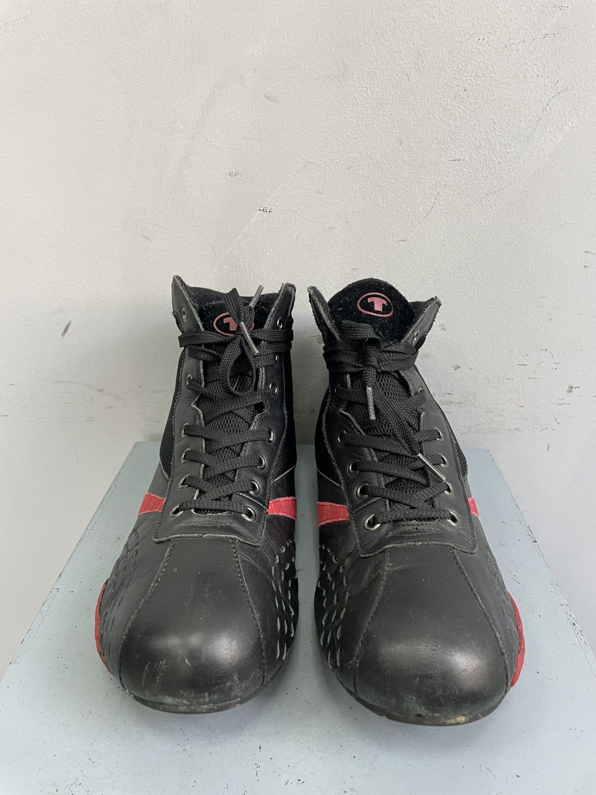 Alpinestars Margiela style leather moto boots fashion style archive y2k Size US 12 / EU 45 - 6 Thumbnail