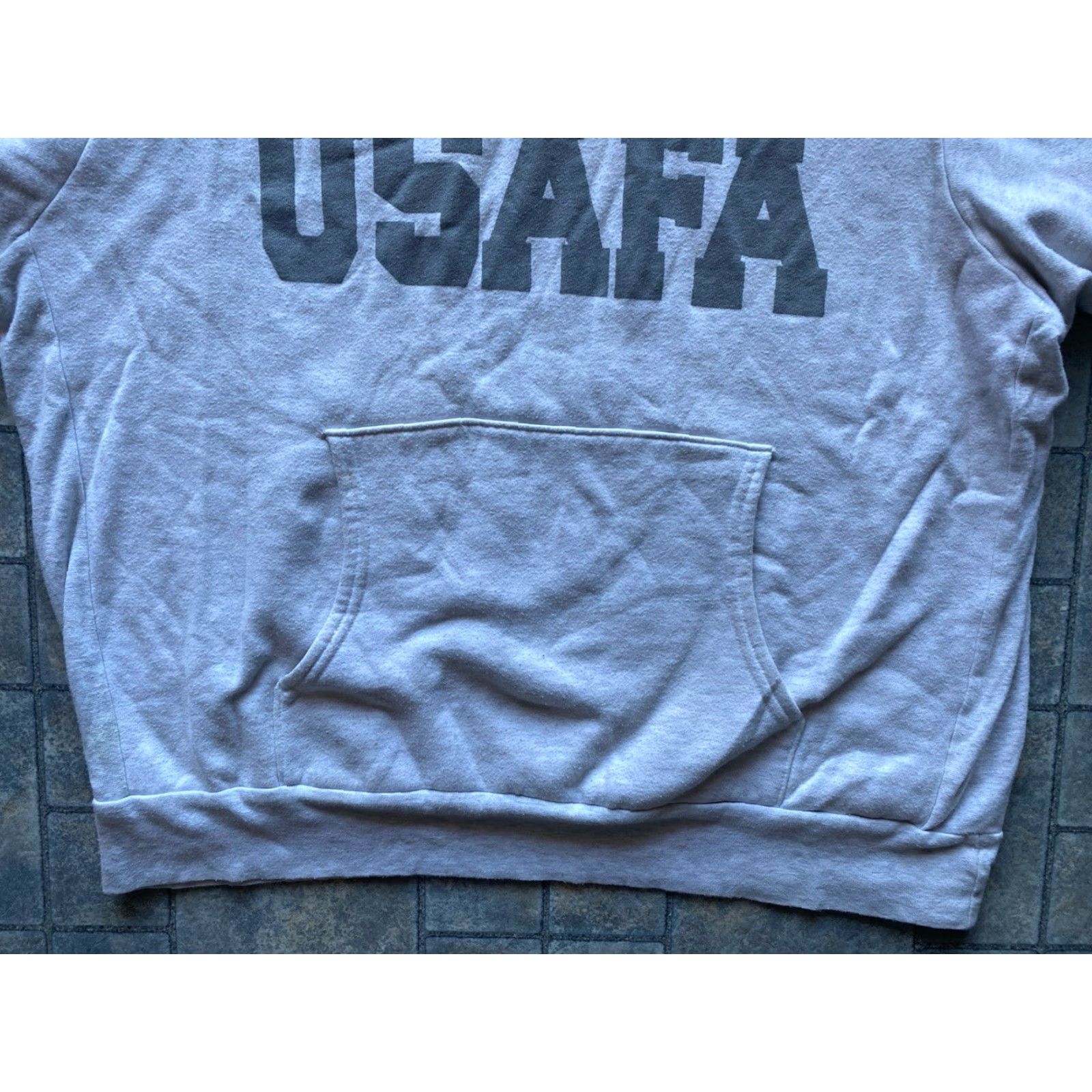 Vintage VINTAGE Heart And Core Hoodie United States Gray Small Mens S Pullover Hoodie Size US S / EU 44-46 / 1 - 3 Thumbnail