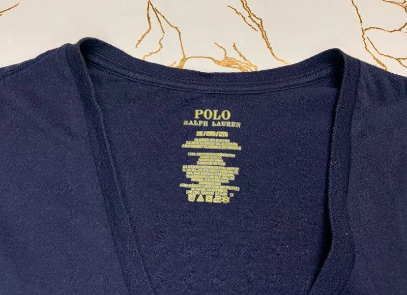 Polo Ralph Lauren × Ralph Lauren Polo Ralph Lauren Men Blue T-Shirt Size 2XL Good Condition Size US XXL / EU 58 / 5 - 7 Thumbnail