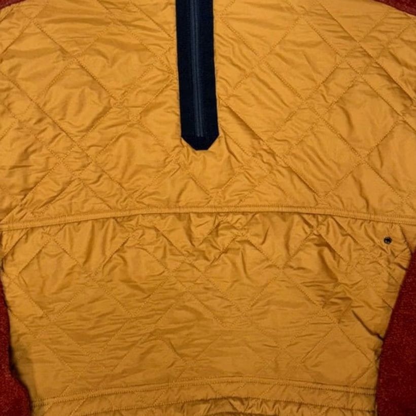 Prana Prana Sweater Jacket Quilted 1/4 Zip Womens Size L Brown Size L / US 10 / IT 46 - 3 Thumbnail