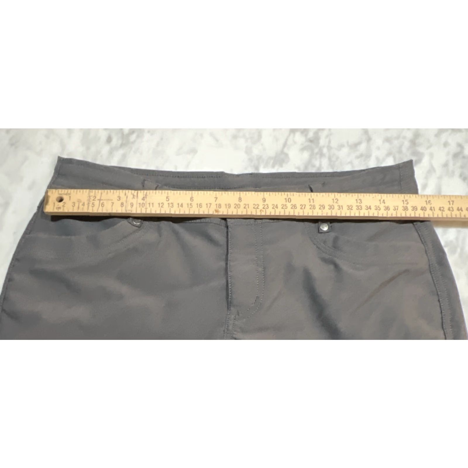 Vintage Kuhl Womens Pants Capri Size 8 Grey Drawstring Hiking Outdoor Mountains Pockets Size 30" / US 8 / IT 44 - 6 Thumbnail