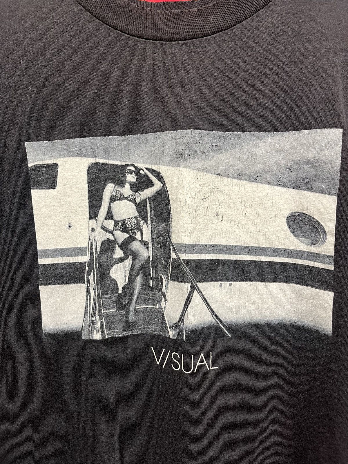 Other Hot Girl T Shirt Faded Distressed Small Size US S / EU 44-46 / 1 - 2 Thumbnail
