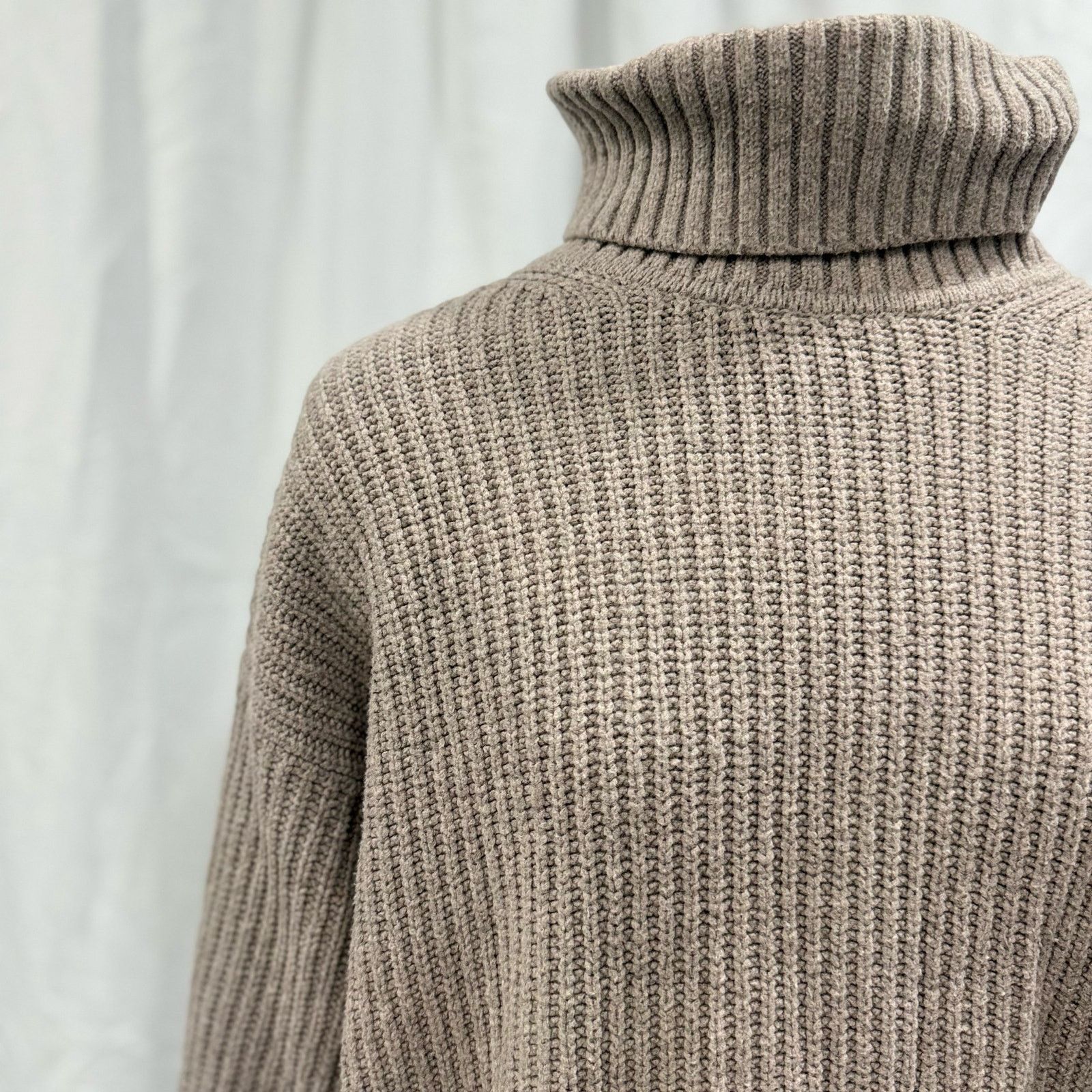 Gap Gap Brown Heather Turtleneck Sweater | Sz S Size S / US 4 / IT 40 - 3 Thumbnail