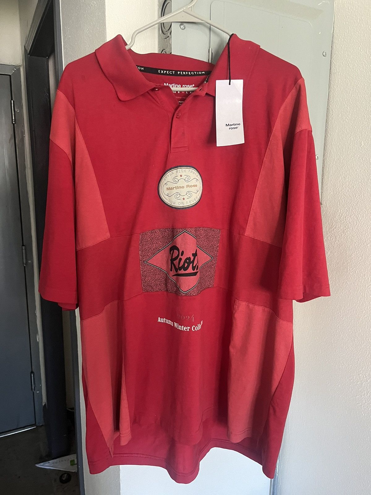 Martine Rose MARTINE RIOT POLO Size US M / EU 48-50 / 2 - 3 Thumbnail