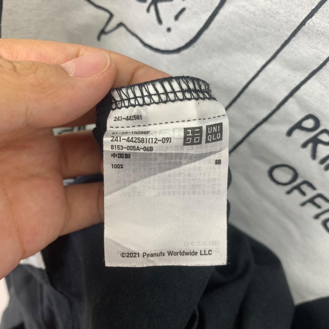 Uniqlo UNIQLO x SNOOPY Charlie Brown Peppermint Patty Tee Shirt Size L / US 10 / IT 46 - 6 Thumbnail