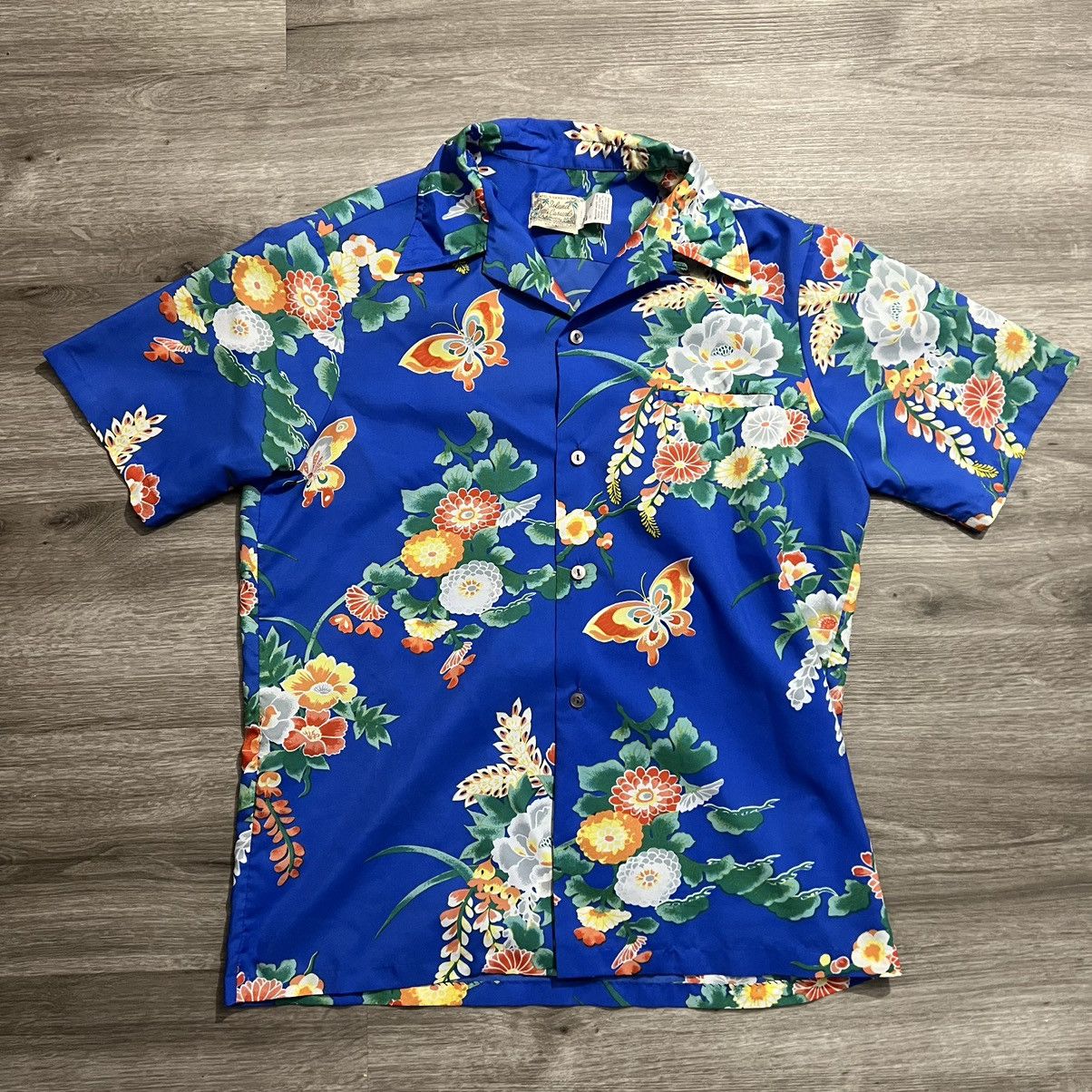 Vintage Vintage Island Casuals Hawaiian Button Up Size US M / EU 48-50 / 2 - 2 Thumbnail