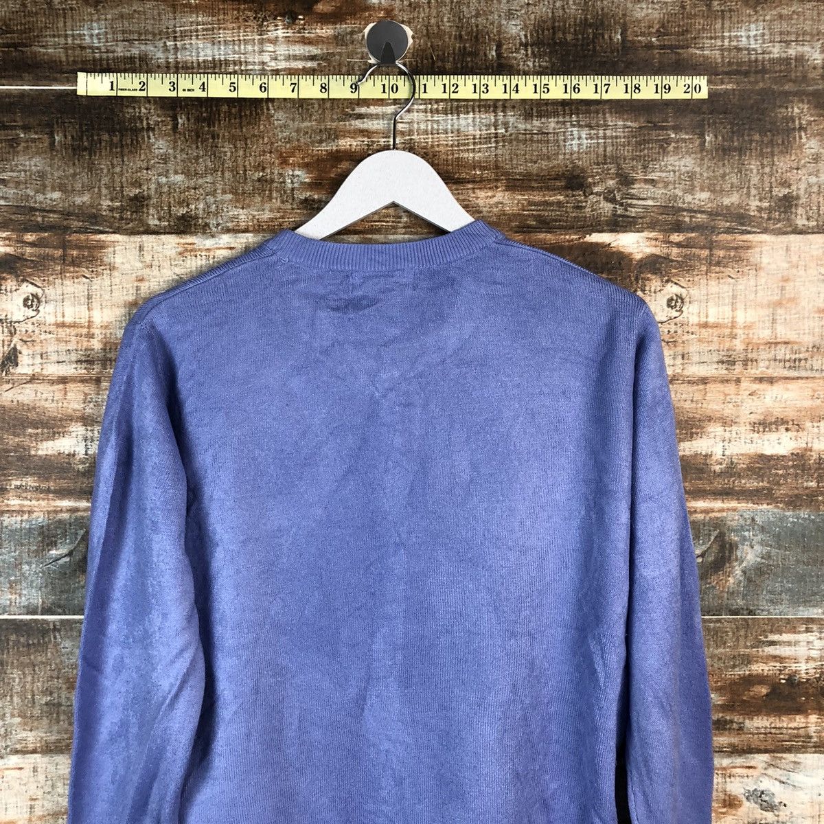 Homespun Knitwear × Japanese Brand Lustaro Regaro Purple Knitwear #A2218 Size M / US 6-8 / IT 42-44 - 15 Thumbnail