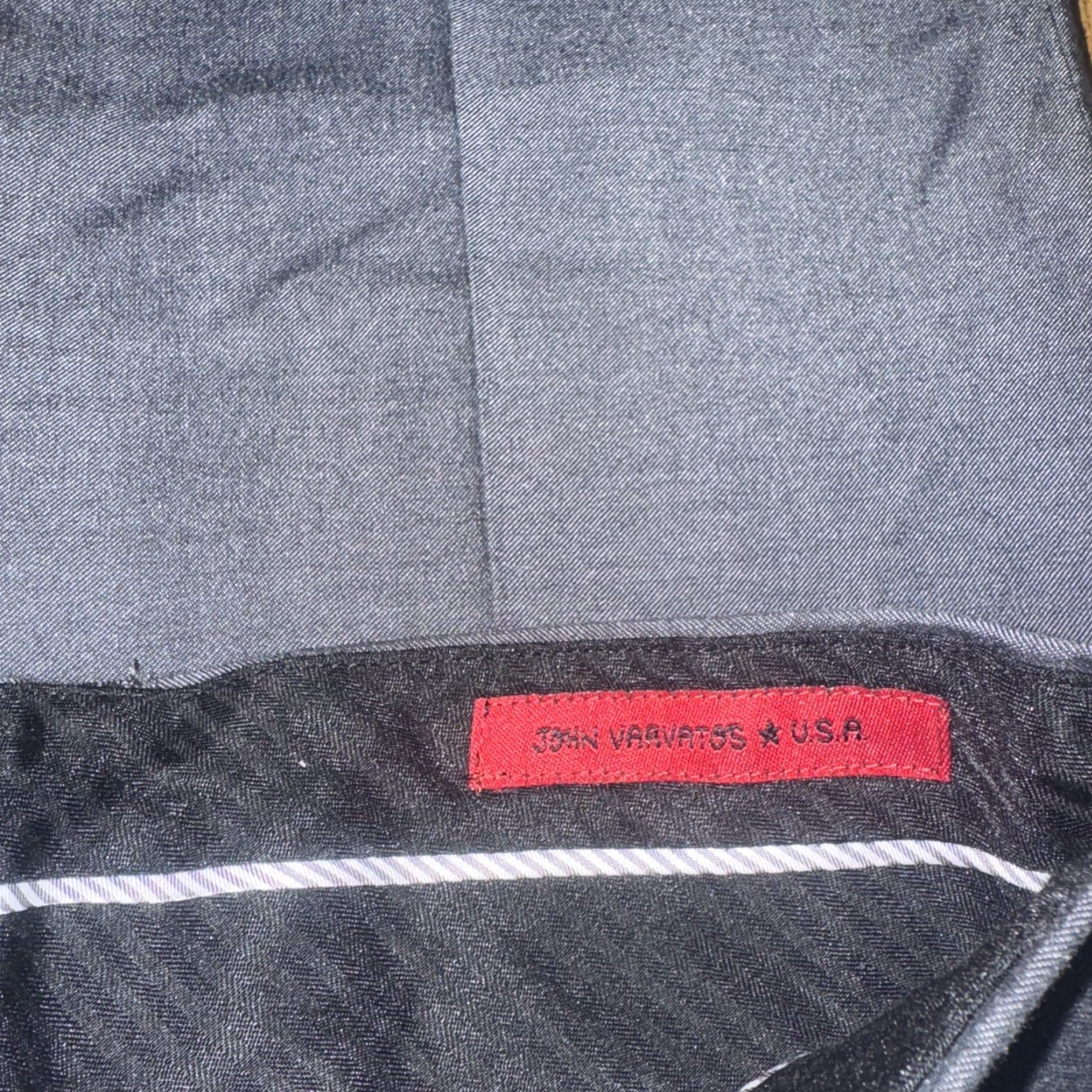 John Varvatos John Varvatos USA Men’s Dress Pants Gray Flat Front Size 34x30 Mens Pants Flat Front Gray 34 30 USA Dress Pants Size US 34 / EU 50 - 4 Thumbnail