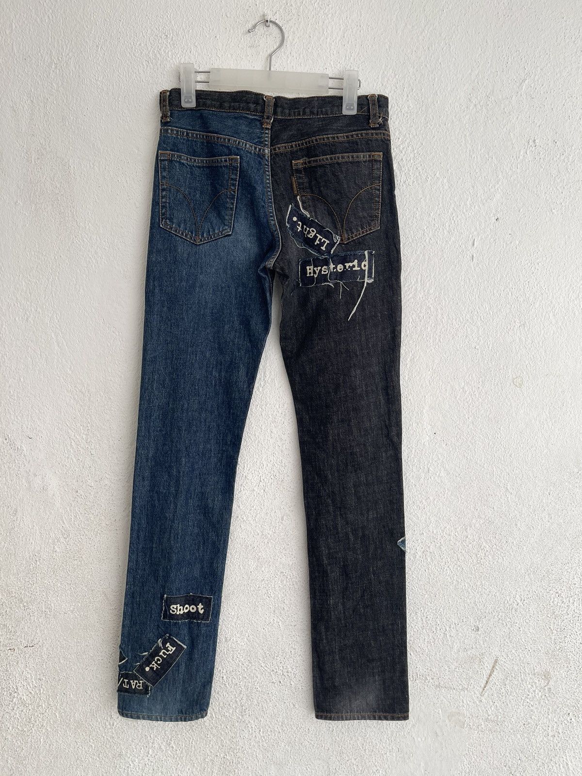 Hysteric Glamour Rare Hysteric Glamour Patches 2 Tones Jeans Size US 30 / EU 46 - 2 Thumbnail