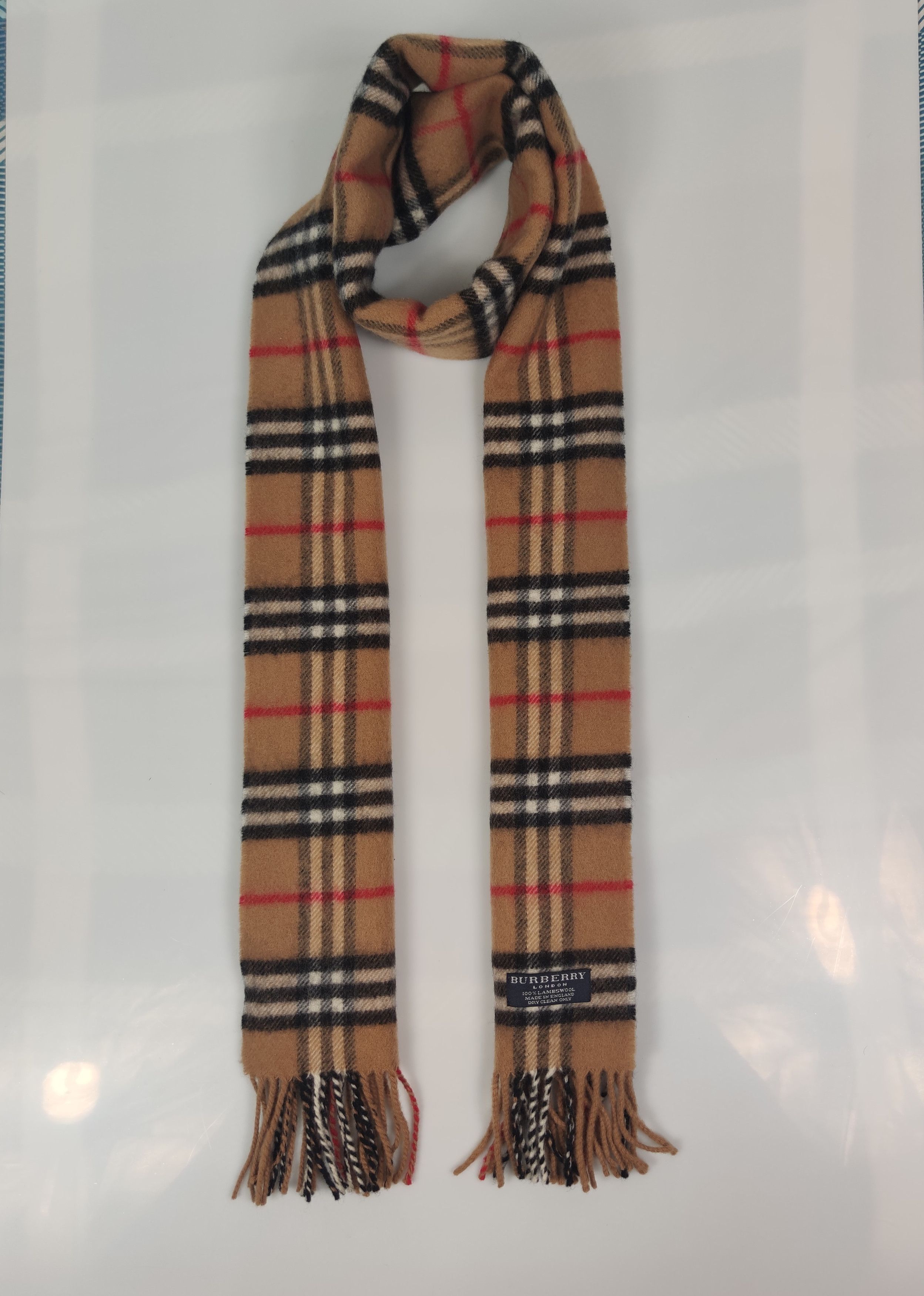 Burberry Burberry Nova Check Scarf/Muffler/Wool S488 Size ONE SIZE - 1 Thumbnail