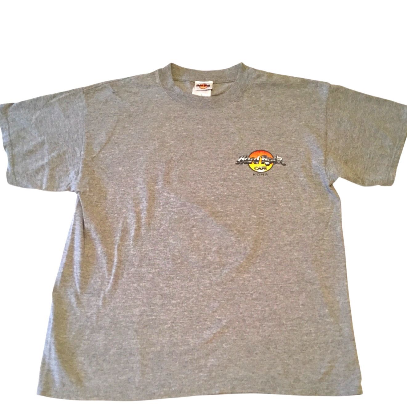Hard Rock Cafe Hard Rock Cafe L Kona HI T-Shirt Gray Vintage 2000 Size US L / EU 52-54 / 3 - 4 Thumbnail
