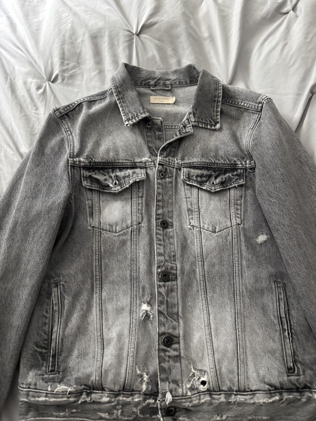 Vintage Vintage Style Denim Jacket Size US XL / EU 56 / 4 - 2 Thumbnail