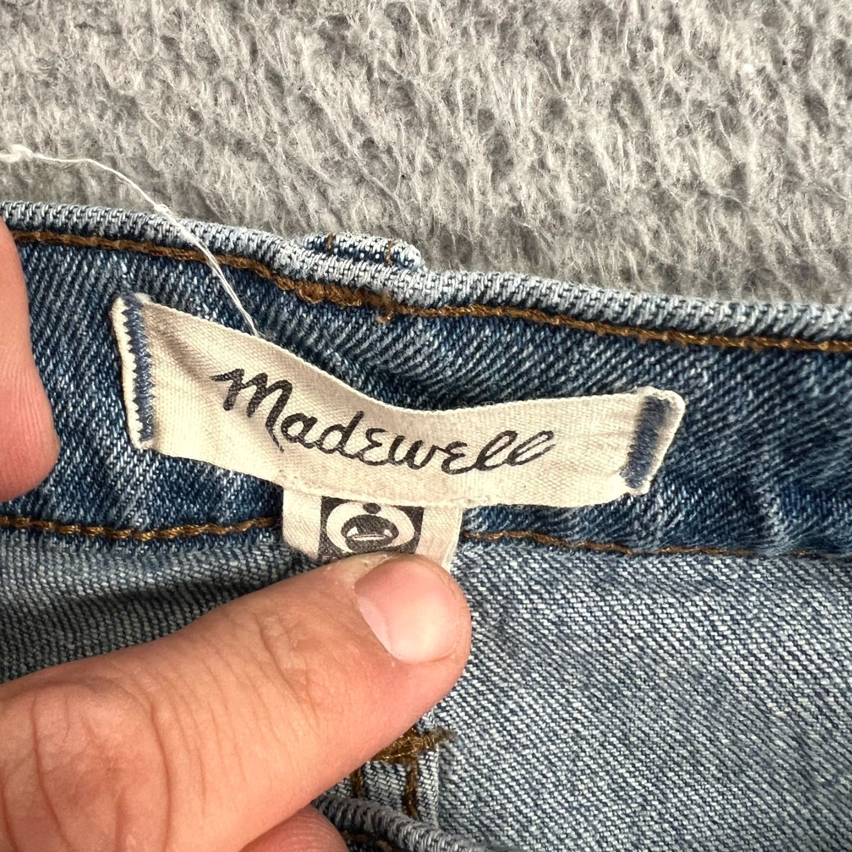 Madewell VINTAGE Madewell Women’s Jeans Tapered Fit High Rise Light Wash 27Inch Size 27" / US 4 / IT 40 - 6 Thumbnail