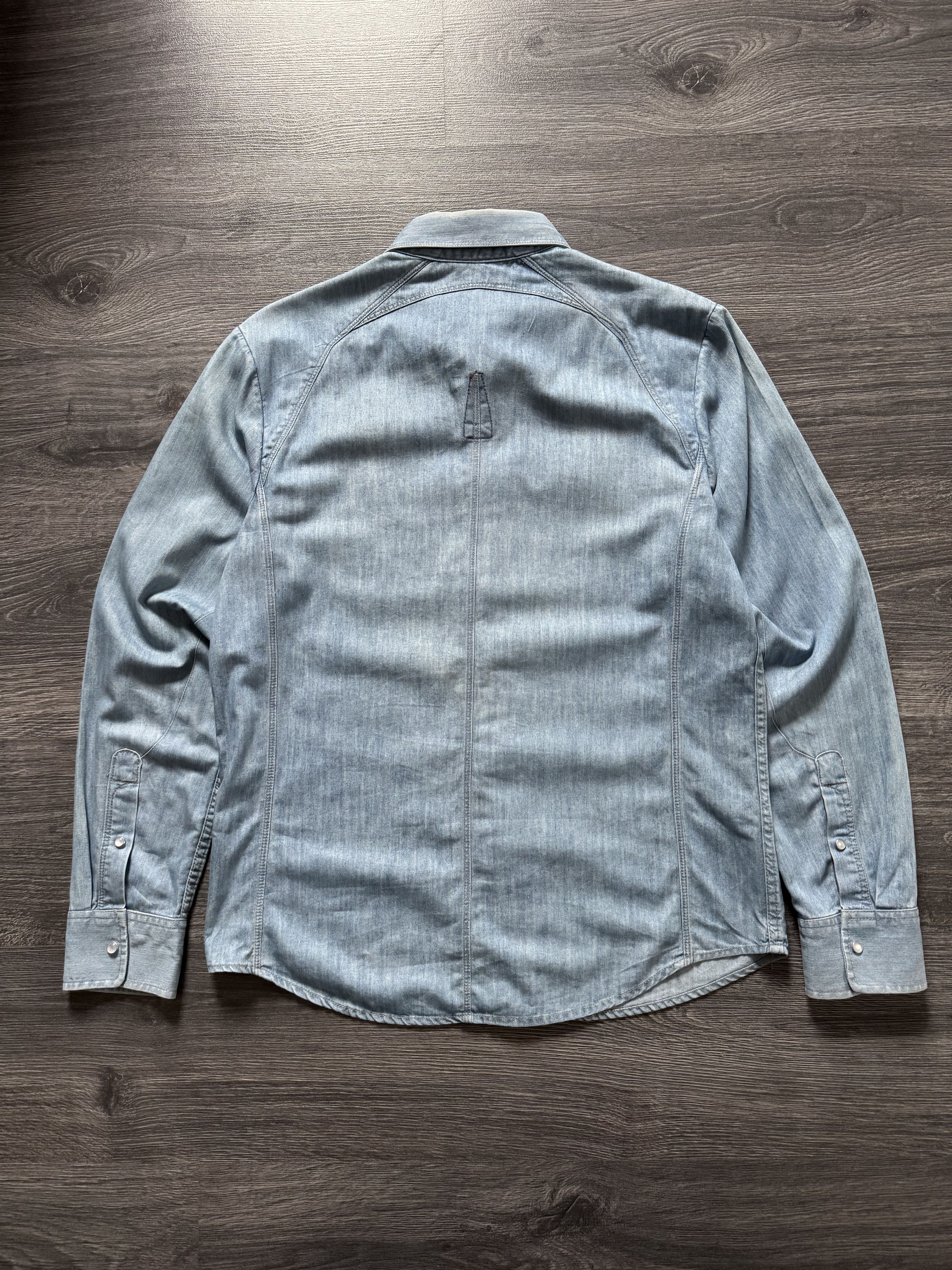 G-Star Vintage G-Star RAW Arizona Preston Denim Archive Shirt Size US M / EU 48-50 / 2 - 2 Thumbnail