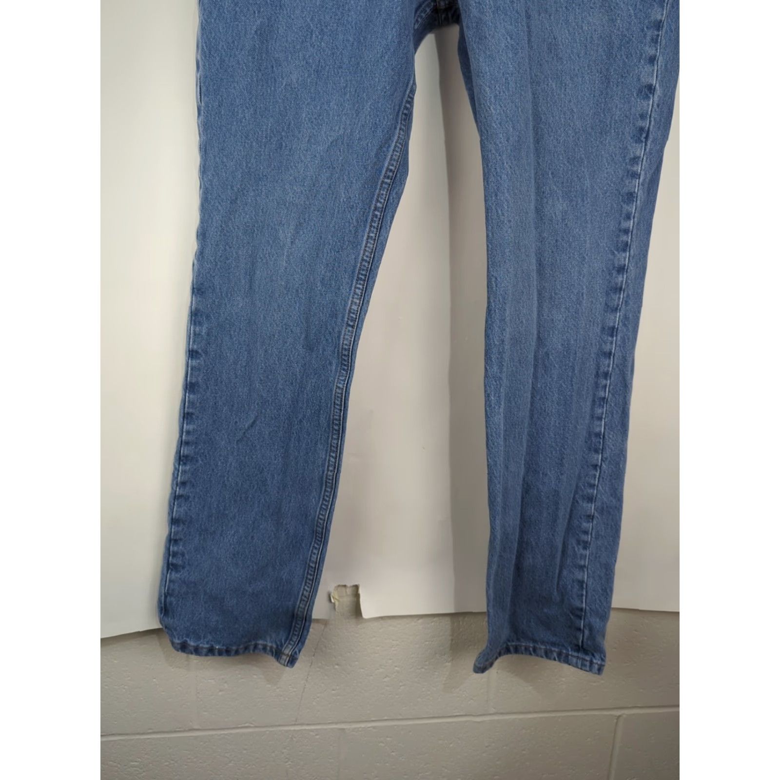 Vintage LEVIS BLACK LABEL 511 STRETCH DENIM BLUE JEANS MENS SIZE 32X32 BIG E Size US 32 / EU 48 - 6 Thumbnail