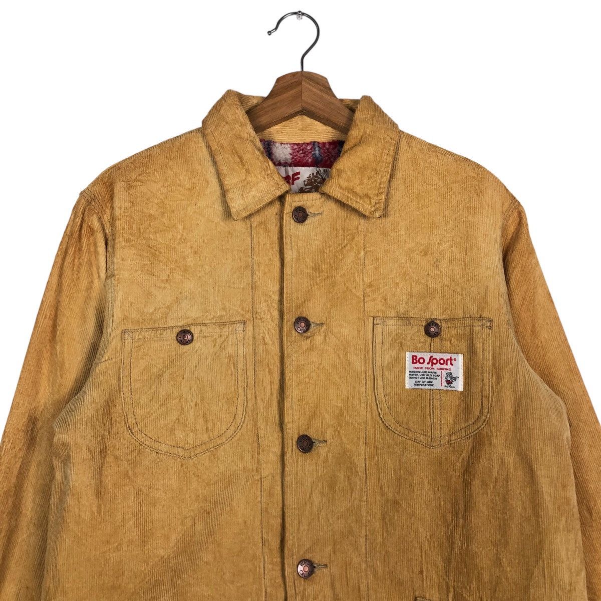 Toyo Enterprises Vintage Corduroy Tanker Jacket Blanket Lining Surf Bo Sport Size US S / EU 44-46 / 1 - 3 Thumbnail