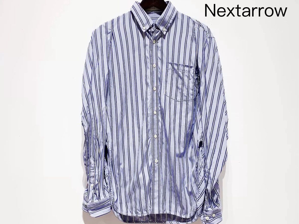 Balenciaga Balenciaga striped shirt Size US S / EU 44-46 / 1 - 1 Thumbnail