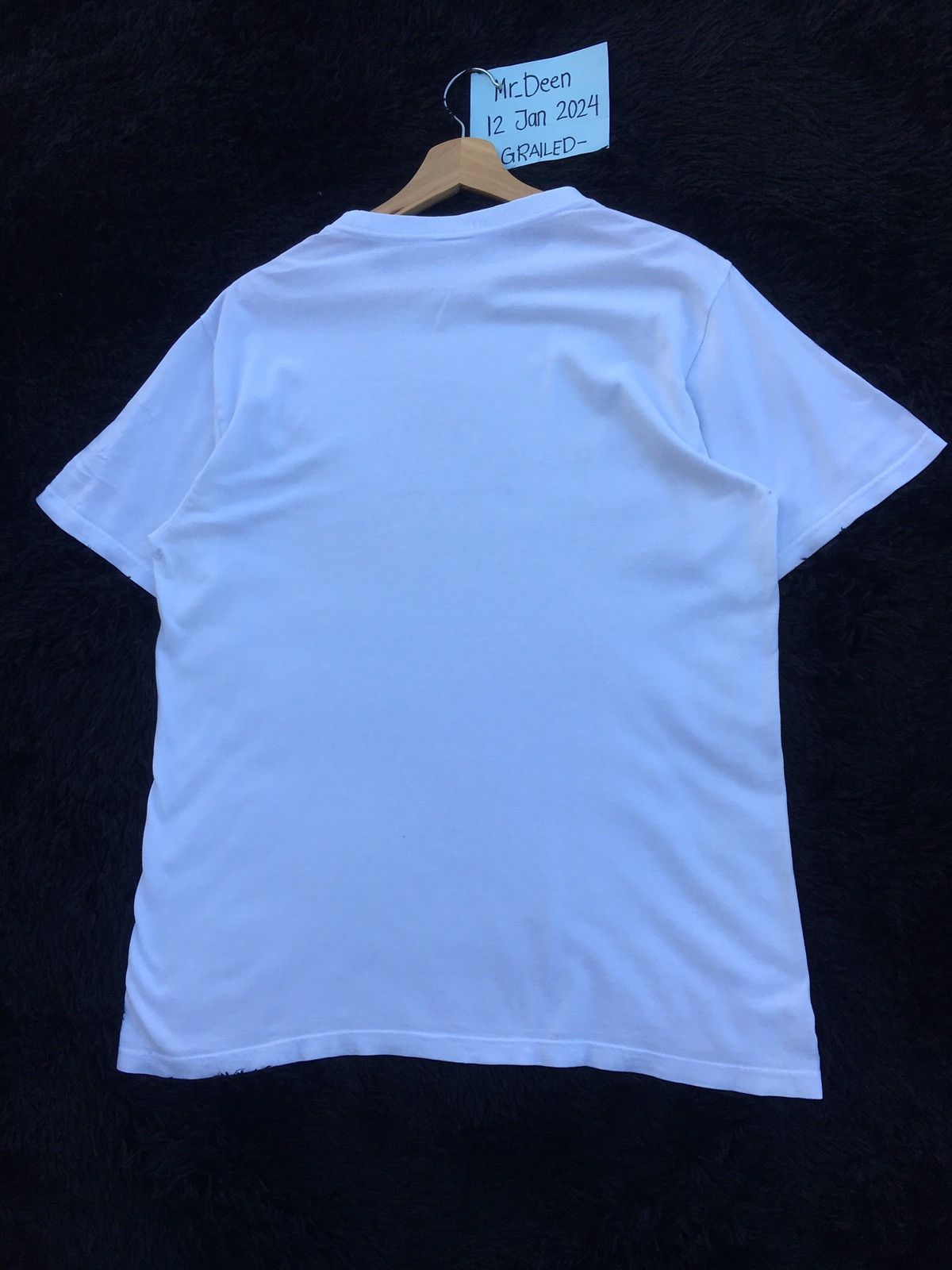 Number (N)ine Rare Number Nine Allen Ginsberg Poetics and Photo Tee Size US L / EU 52-54 / 3 - 19 Thumbnail