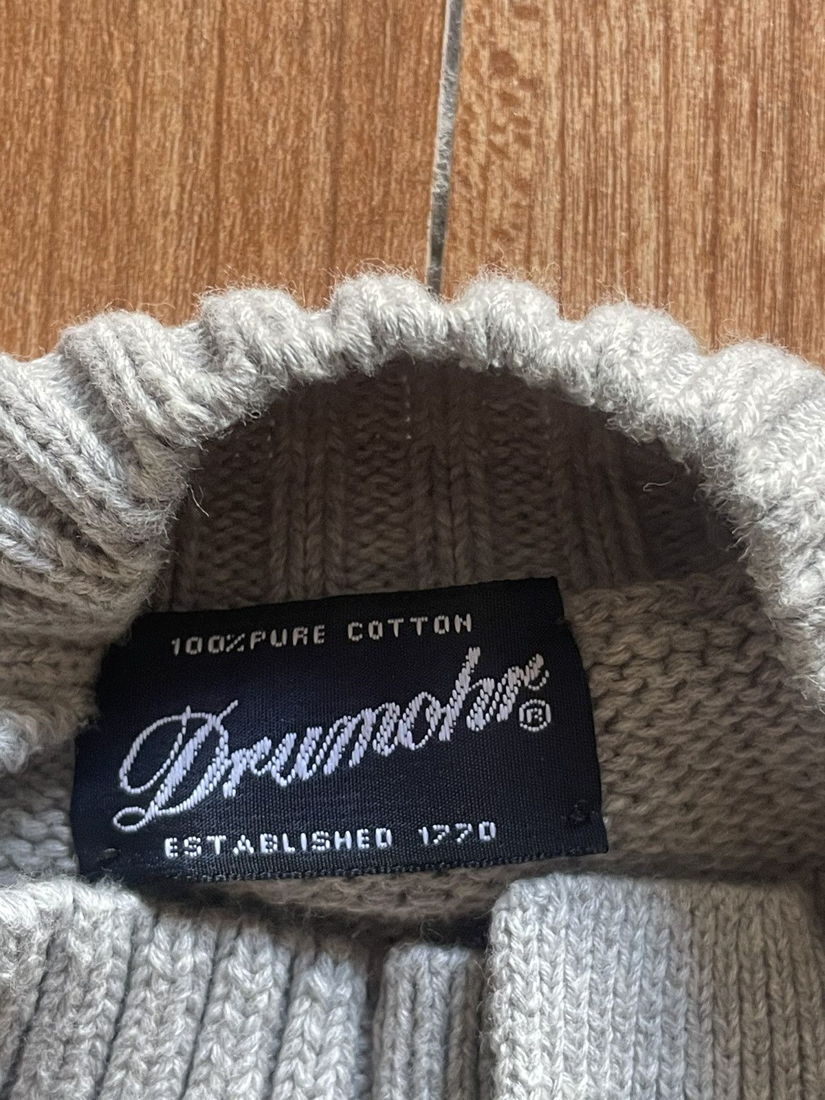 Drumohr Drumohr Grey Cardigan Size US S / EU 44-46 / 1 - 3 Thumbnail