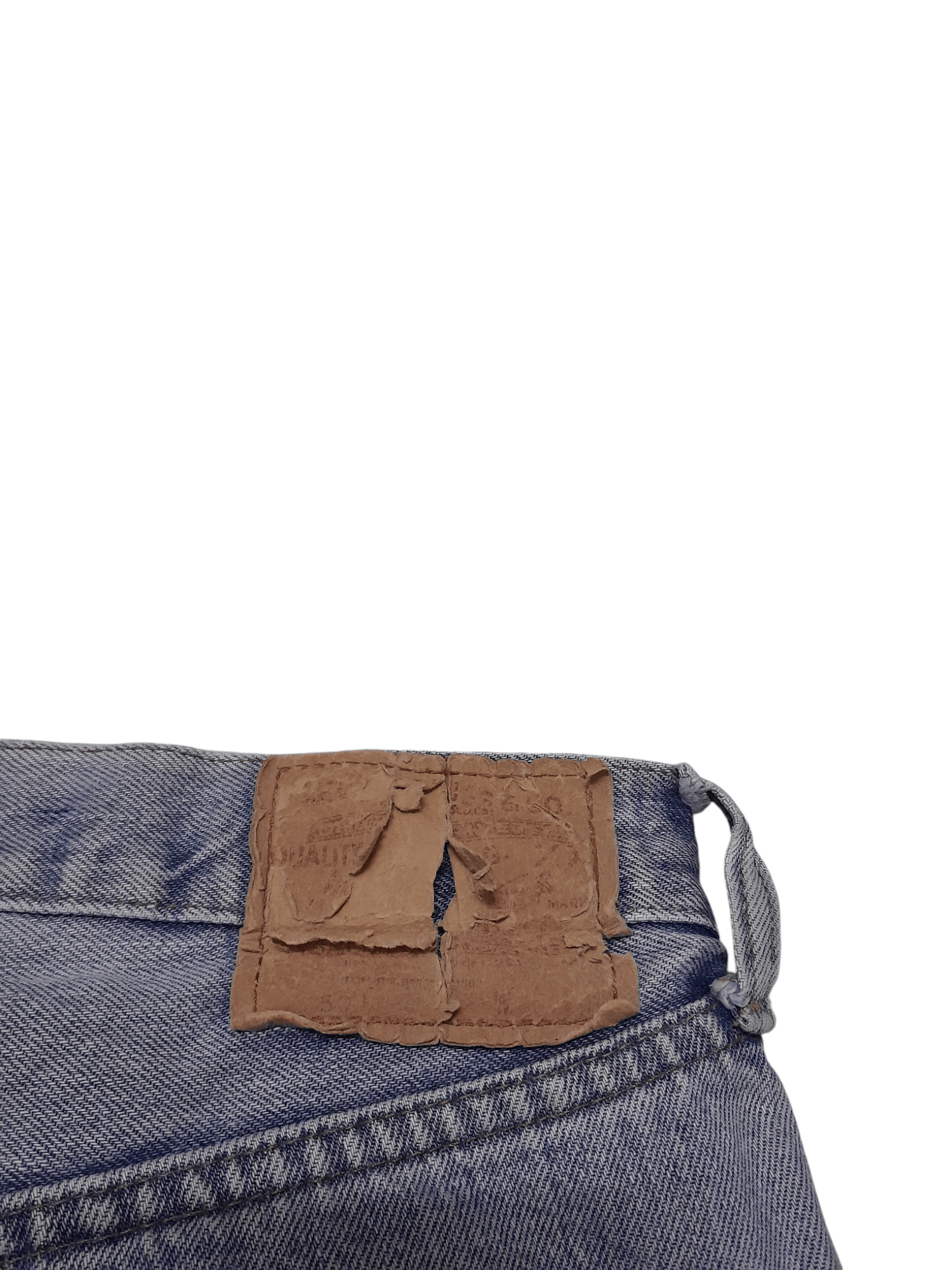Levi's 80s Levis 501 Denim 524 Selvedge Denim (S 284) Waist 30 Size US 30 / EU 46 - 12 Thumbnail