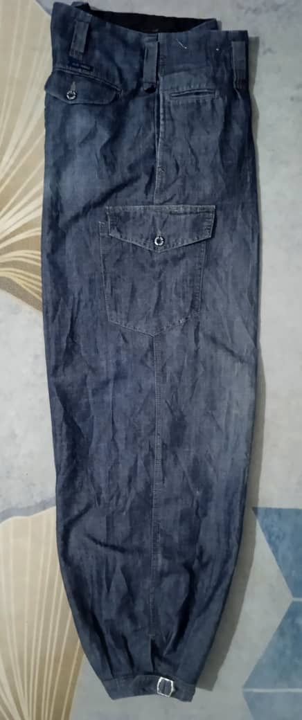 Japanese Brand × Vintage Vtg Denim WM Nikka Multiple Cargo Baggy Size US 32 / EU 48 - 3 Thumbnail