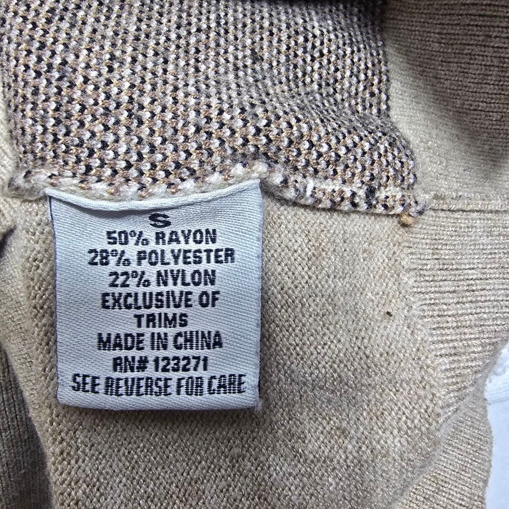 The Unbranded Brand Kids Faded Rose Beige Teddy Bear Crew Neck Sweater S Size S / US 4 / IT 40 - 8 Thumbnail