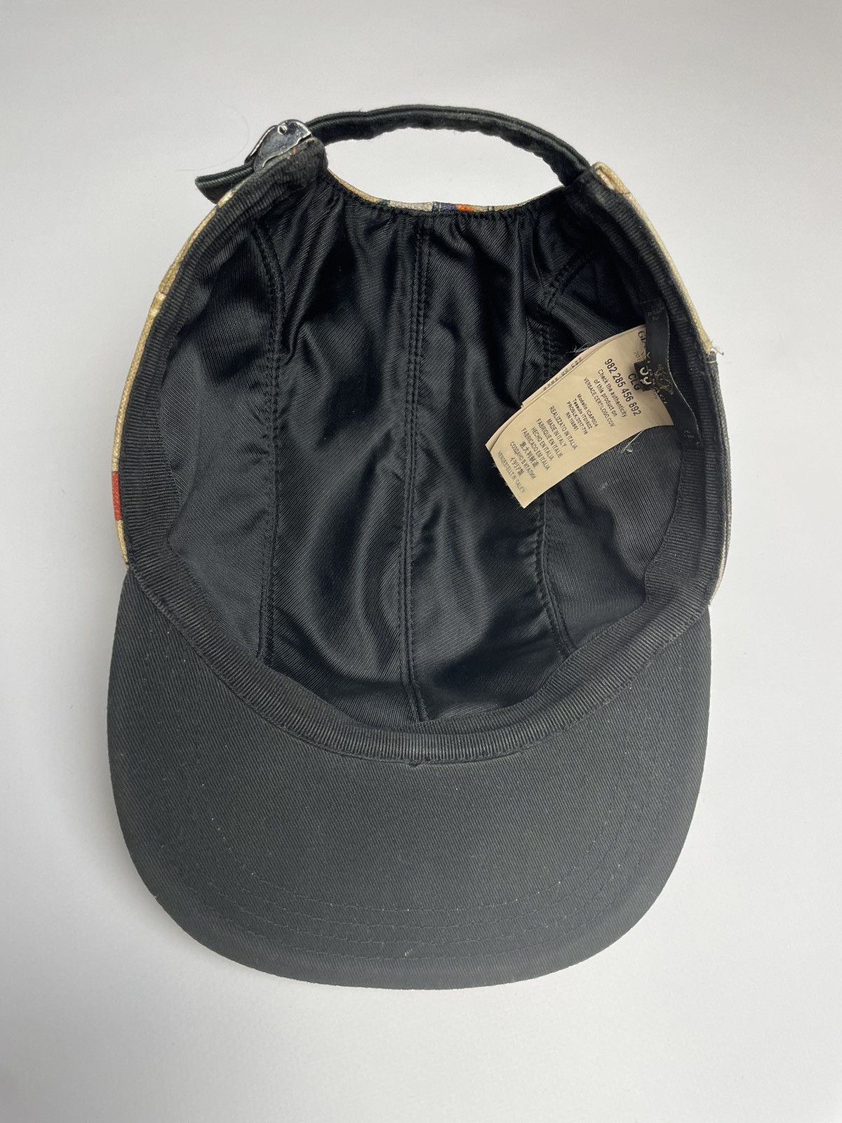 Versace Rare Versace Printed Cap Size ONE SIZE - 5 Thumbnail