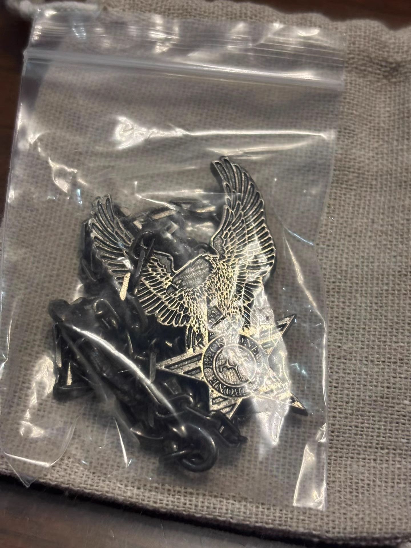 Backbone backbone Sterling Silver Harley Motorcycle Necklace K11 Size ONE SIZE - 4 Thumbnail