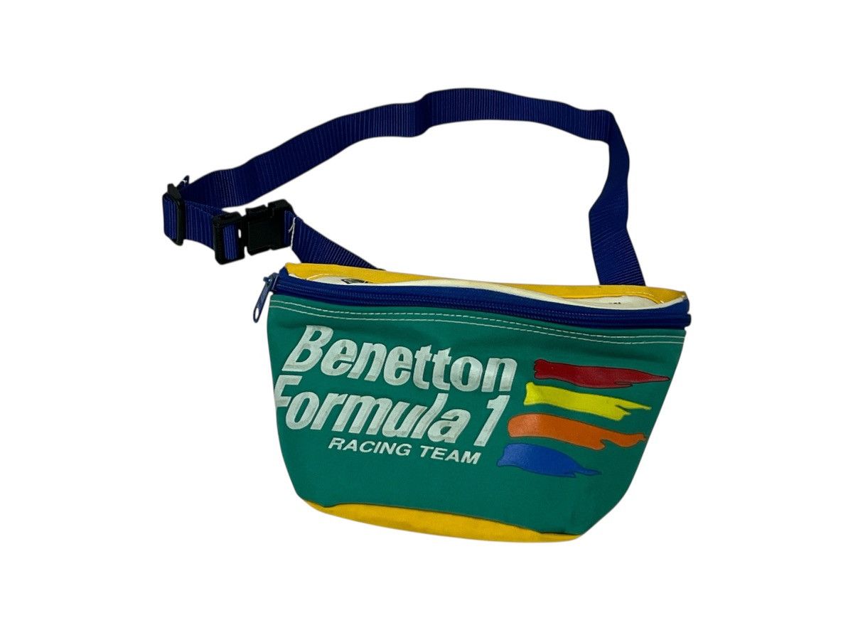 Benetton Vintage Benetton Formula 1 Racing Team Pouch Bag Size ONE SIZE - 3 Thumbnail