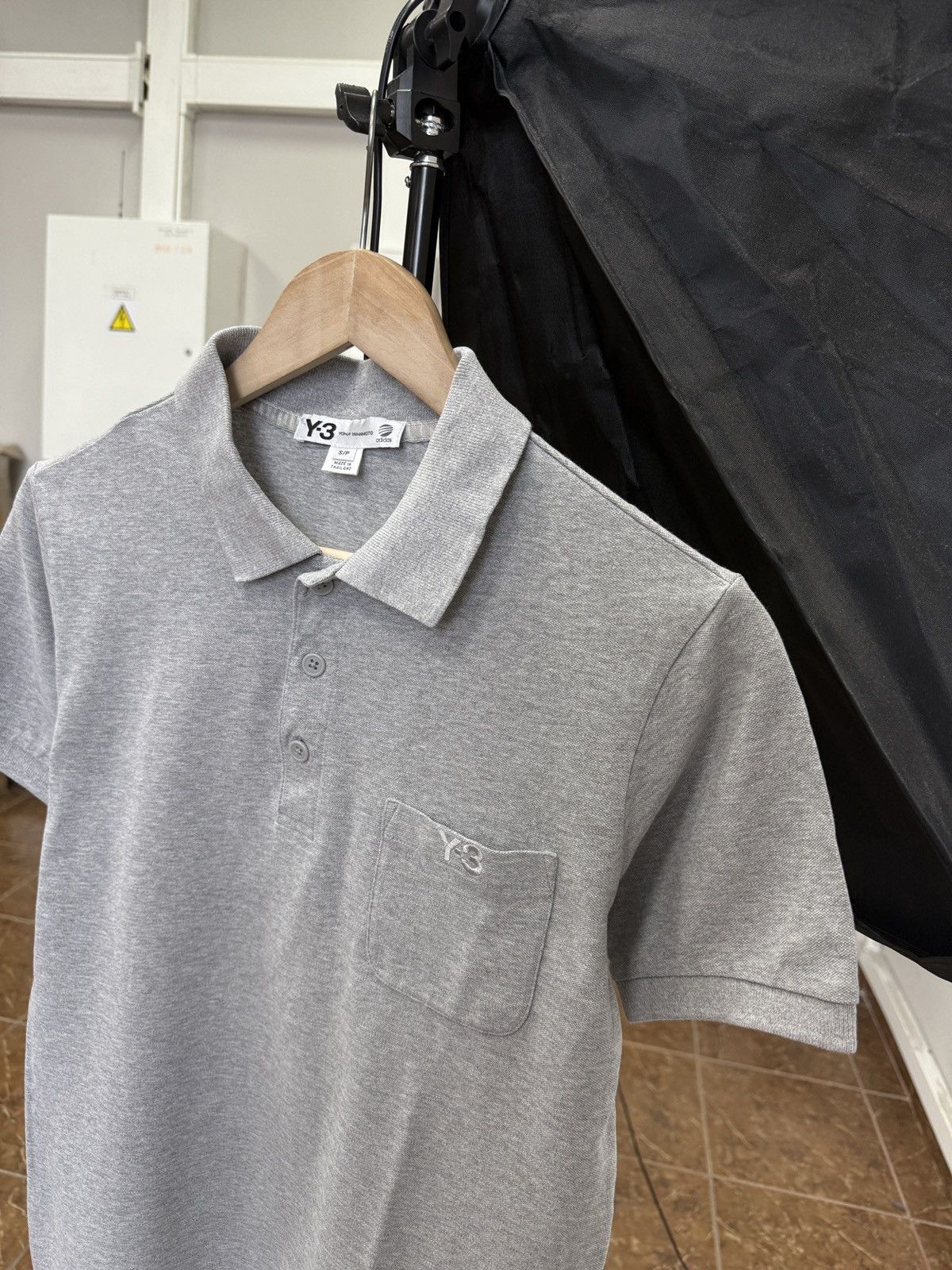 Y-3 🇯🇵 Vintage 2008 Y-3 Adidas Yohij Yamamoto Polo T-Shirt Rare Size US S / EU 44-46 / 1 - 1 Thumbnail