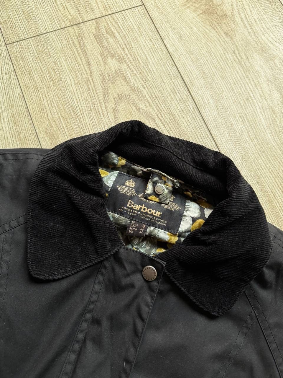 Barbour Rare Barbour Wax Jacket SMU Liberty beadnell jacket Size L / US 10 / IT 46 - 6 Thumbnail