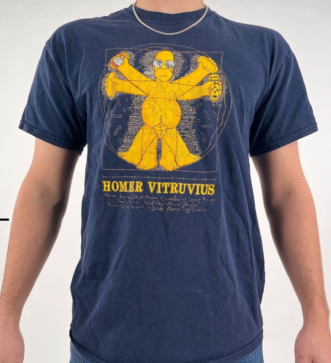 Nike × Vintage Vintage Simpson’s Tee Size US S / EU 44-46 / 1 - 2 Thumbnail