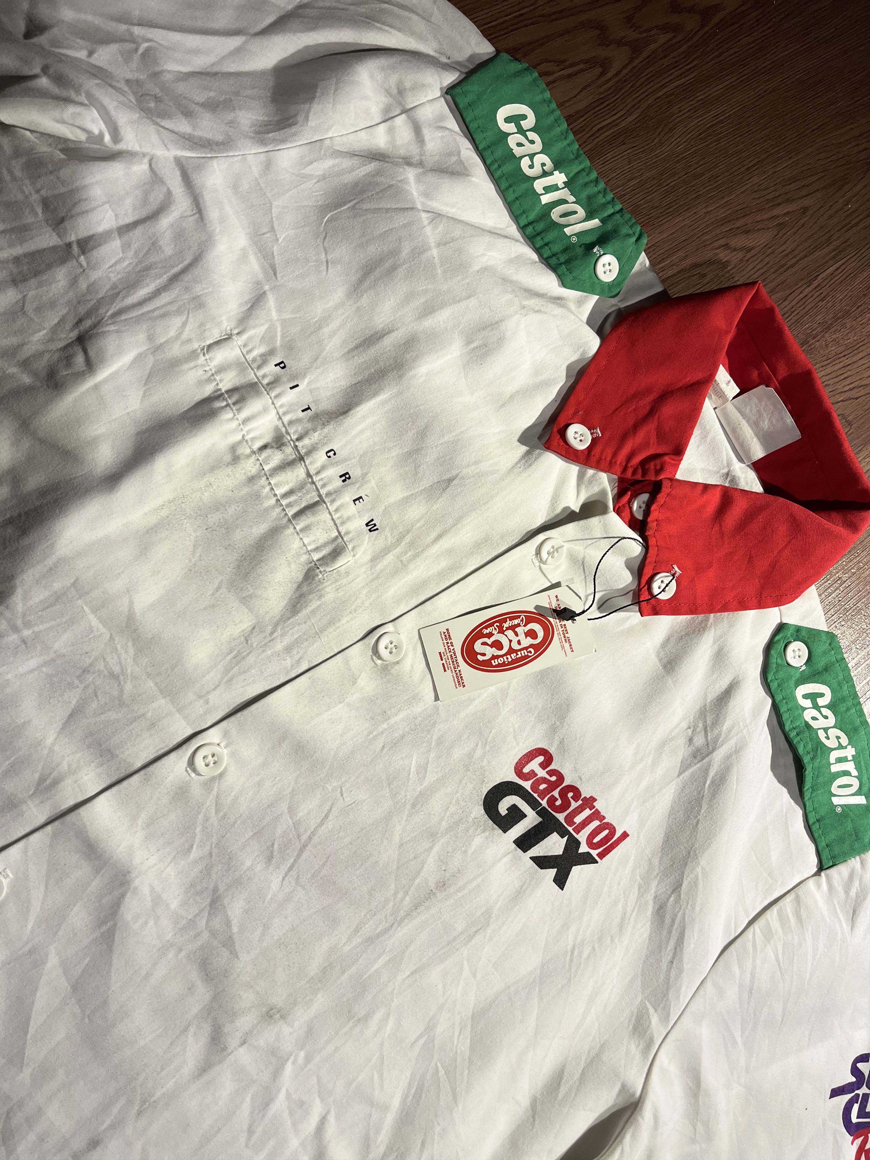 Other Vintage Castrol Racing Workshirt Size US XL / EU 56 / 4 - 4 Thumbnail