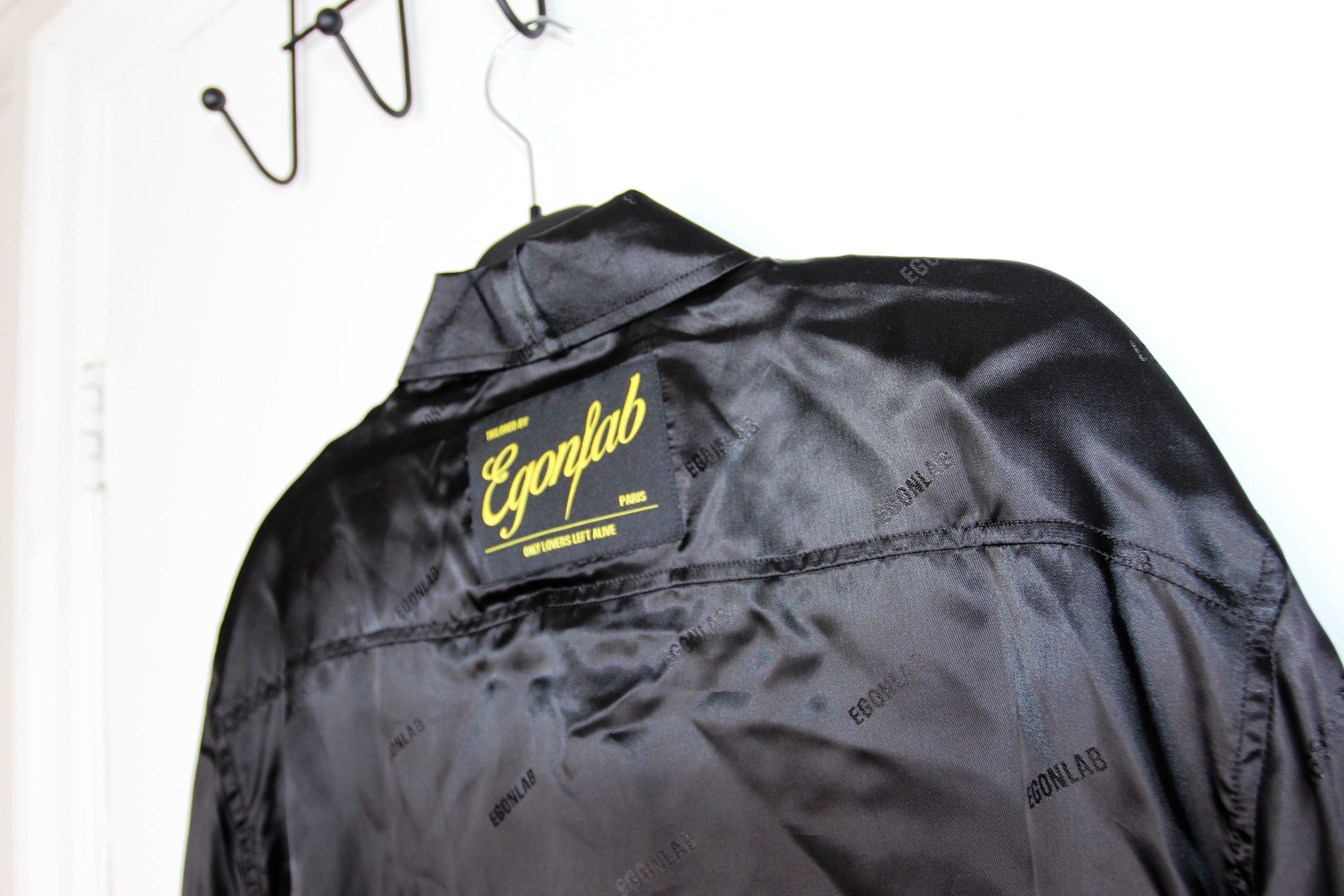 Egon Lab BNWT AW24 EGONLAB LOGO PRINT LONGUE SLEEVE SHIRT L Size US L / EU 52-54 / 3 - 6 Thumbnail