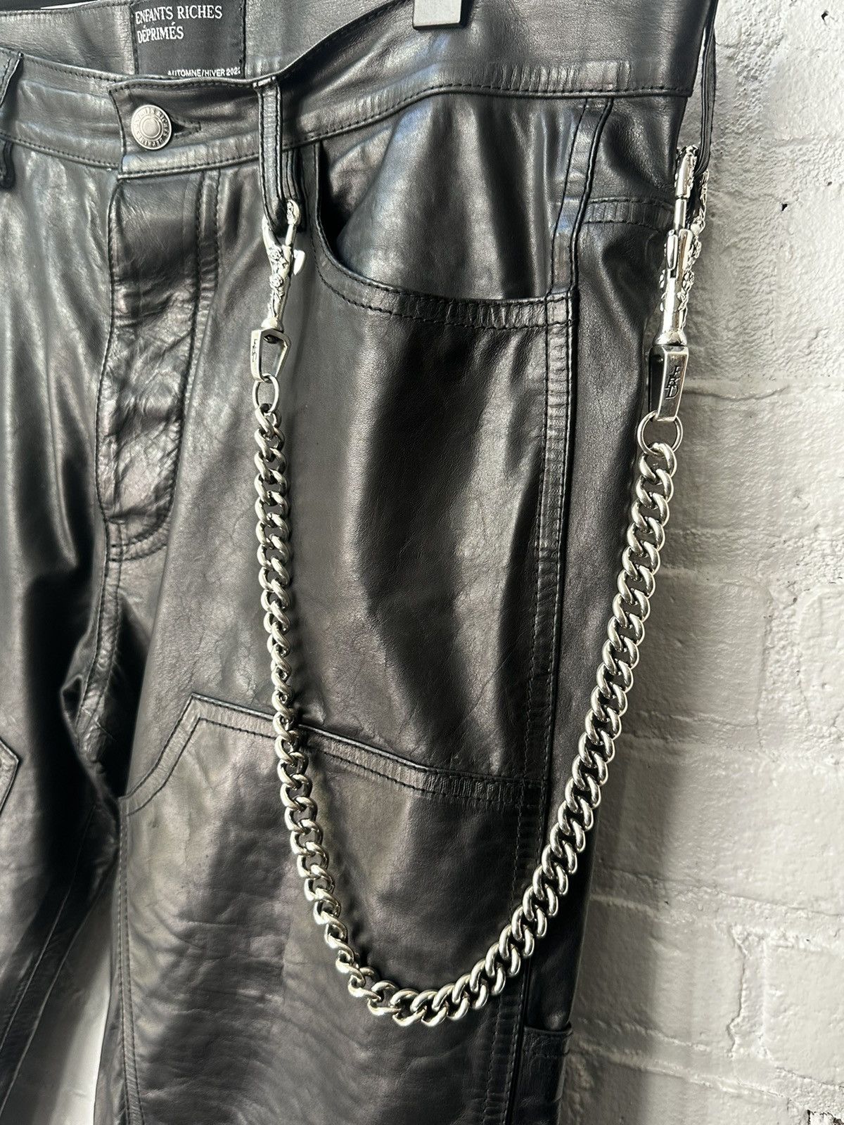 Enfants Riches Deprimes ERD XXL SILVER ROSE WALLET CHAIN Size ONE SIZE - 12 Thumbnail