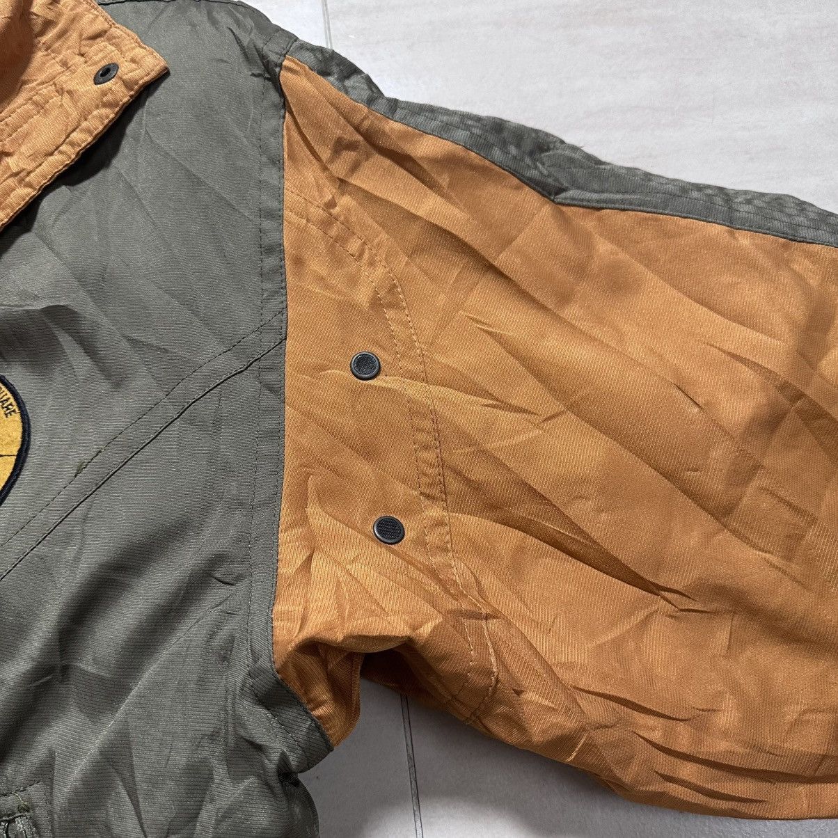 Yamaha Vintage YAMAHA SNOW SQUARE SKIS Bomber Hooded Jacket Size US M / EU 48-50 / 2 - 13 Thumbnail