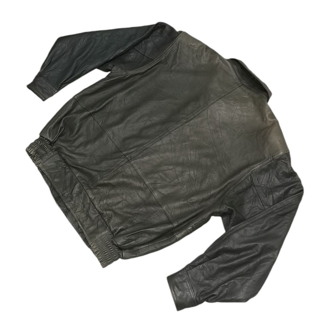 Japanese Brand Deerskin Leather Bomber Jacket Size US L / EU 52-54 / 3 - 7 Thumbnail